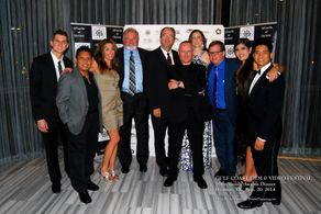 At the Gulf Coast Film & Video Festival Awards, Guyco.