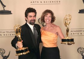 Joe Berlinger and Susan Werbe in 2006 Primetime Creative Arts Emmy Awards (2006)