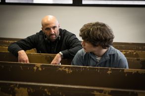 Yann Demange and Richie Merritt in White Boy Rick (2018)