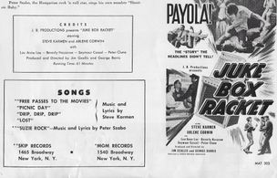 Arlene Corwin, Steve Karmen, and Beverly Nazarow in Juke Box Racket (1960)