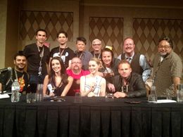 cast & crew - Reboot screening at Defcon