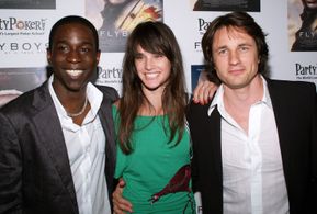 Jennifer Decker, Martin Henderson, and Abdul Salis at an event for Flyboys (2006)