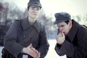 Still of Patrick Mölleken and Andrej Reimann in A GOOD STORY (2013)