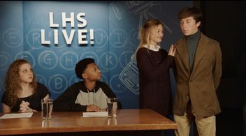 Skyler Gisondo, Olivia Holt, and Justin Carmouche in Class Rank (2017)