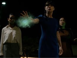 Bix Krieger, Kelly Jang, and Daniela Couso in Fatal Temptation: Between Two Alphas (2023)