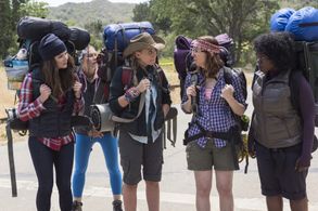 Lauren Graham, Irene White, Julanne Chidi Hill, and Stacey Oristano in Gilmore Girls: A Year in the Life (2016)