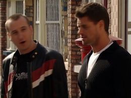 Keith Duffy and Andrew Whyment in Coronation Street (1960)