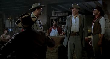 Joseph Cotten, Manuel Alvarado, Ángela Rodríguez, and Adam Williams in The Last Sunset (1961)