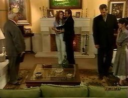 Sergio Basañez, Silvia Navarro, Laura Padilla, and Fernando Sarfatti in When You Are Mine (2001)