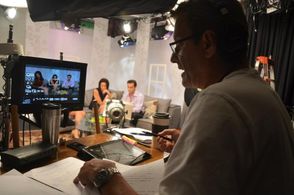 On set of By Design - Royal Media Partners