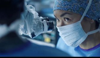 as Dr. Karin Cooper in The Resident