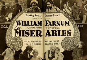 Jewel Carmen, William Farnum, Gretchen Hartman, Hardee Kirkland, and Harry Spingler in Les Misérables (1917)
