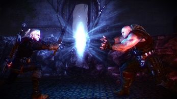 Miroslaw Zbrojewicz and Jacek Rozenek in The Witcher 2: Assassins of Kings (2011)