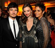 Halle Berry, Orlando Bloom, and Miranda Kerr