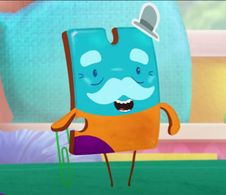 Dave McRae voices Grandpa on Where Oliver Fits