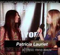 Regal Cinemas LA Live Screening of The Boom Boom Girls of Wrestling Red Carpet - Patricia Lauriet