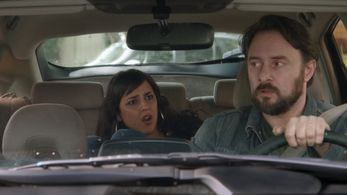 David Tenenbaum and Cyrina Fiallo in Ride Sesh (2018)