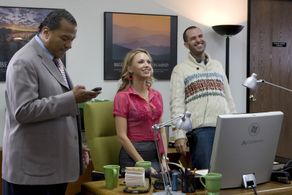 Billy Dee Williams, Barret Swatek and Chris D'Arienzo of 