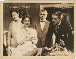 Shirley Mason, Raymond McKee, and Jessie Stevens in The Apple-Tree Girl (1917)