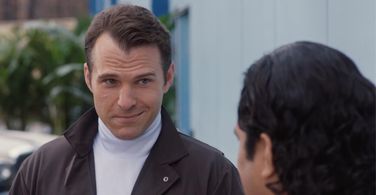 Nick Rhys as Sean Connery in Young Rock