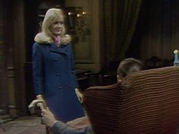 Nancy Barrett and Jonathan Frid in Dark Shadows (1966)