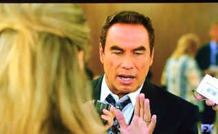 With John Travolta in The People v O.J. Simpson, FX