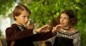 Petr Simcák and Nelly Rehorová in The Spooks (2016)