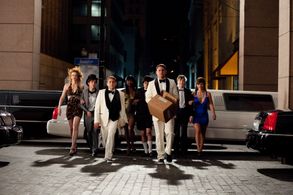 Channing Tatum, Jonah Hill, Johnny Pemberton, Stanley Wong, and Dax Flame in 21 Jump Street (2012)