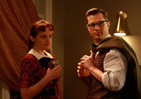 Elisabeth Moss and John Patrick Jordan, MAD MEN