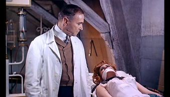 Herbert A.E. Böhme and Liana Orfei in Mill of the Stone Women (1960)