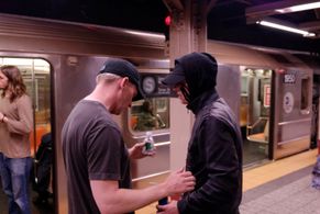 Caleb Steinmeyer and Michael Morrissey in Boy Wonder (2010)