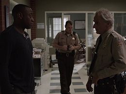 Matt Craven and Omar Epps in Resurrection (2013)