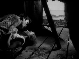 Gertrud Fridh and Birger Malmsten in A Ship to India (1947)