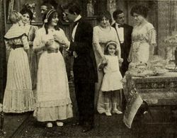 Edward Boulden, Elsie MacLeod, and Edward O'Connor in Marjorie's Diamond Ring (1912)