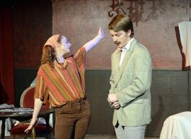 Connor Murray and Lexis Berkin in Veronica's Room (2022)