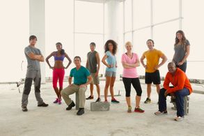 The cast of THE HERO