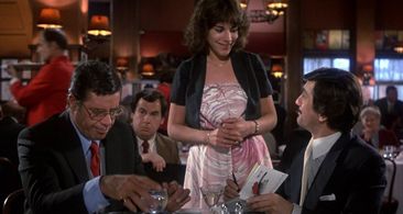 Robert De Niro, Jerry Lewis, Richard Baratz, and Cathy Scorsese in The King of Comedy (1982)