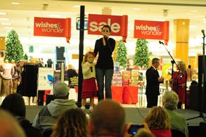 performing at the Angel Tree ceremony