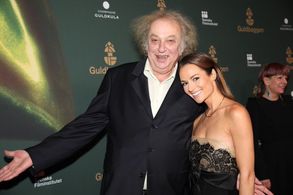 Hanna Oldenburg and Zlatko Buric at Guldbaggegalan 2023 - Triangle of Sadness