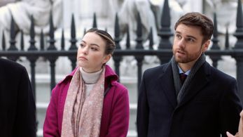 Stefanie Yunger and Joe Gaminara in Royal Blossom (2021)