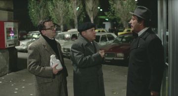 Giuseppe Anatrelli, Gigi Reder, and Paolo Villaggio in Fantozzi 2 (1976)