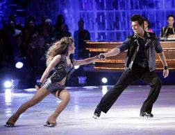 Jonny Moseley and Brooke Castile in Skating with the Stars (2010)