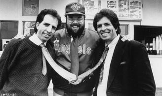 David Zucker, Robert K. Weiss, and Jerry Zucker in The Naked Gun: From the Files of Police Squad! (1988)