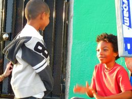 Jaheem King Toombs on set of the Save Me film production.