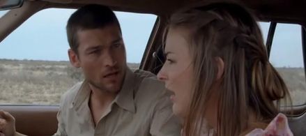Andy Whitfield and Tabrett Bethell in The Clinic (2010)