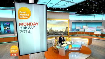 Eamonn Holmes, Kate Garraway, and Charlotte Hawkins in Good Morning Britain (2014)