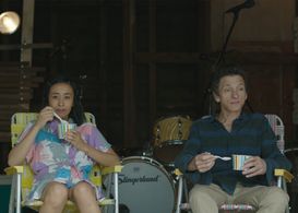 John Hawkes and Charlene deGuzman in Unlovable (2018)