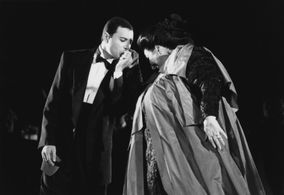 Freddie Mercury and Montserrat Caballé