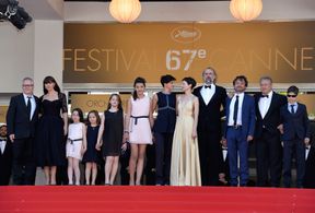 Monica Bellucci, Carlo Cresto-Dina, Sam Louwyck, Thierry Frémaux, Alba Rohrwacher, Alice Rohrwacher, Eva Morrow, and Mar