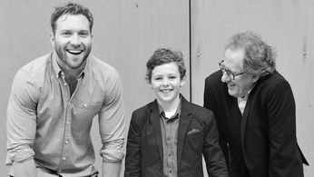 Jai Courtney, Finn Little & Geoffrey Rush - STORM BOY
